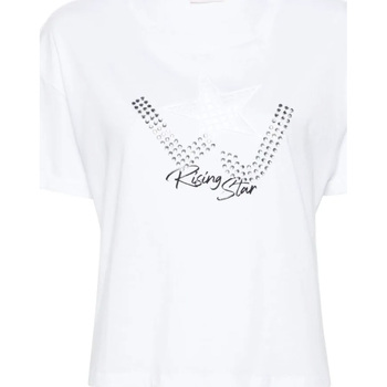 Abbigliamento Donna T-shirt & Polo Liu Jo MA4326 J5904 Bianco