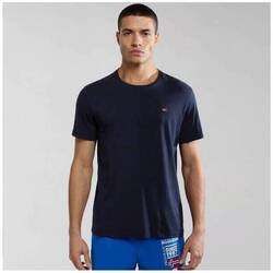 Abbigliamento Uomo T-shirt maniche corte Napapijri T-Shirt  Salis Blu