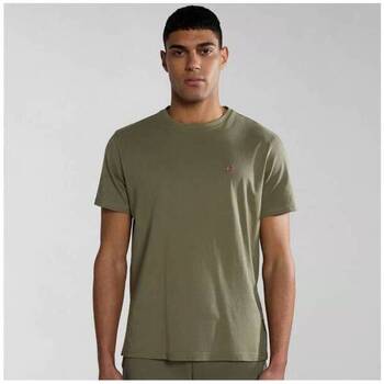 Abbigliamento Uomo T-shirt maniche corte Napapijri T-Shirt  Salis Verde