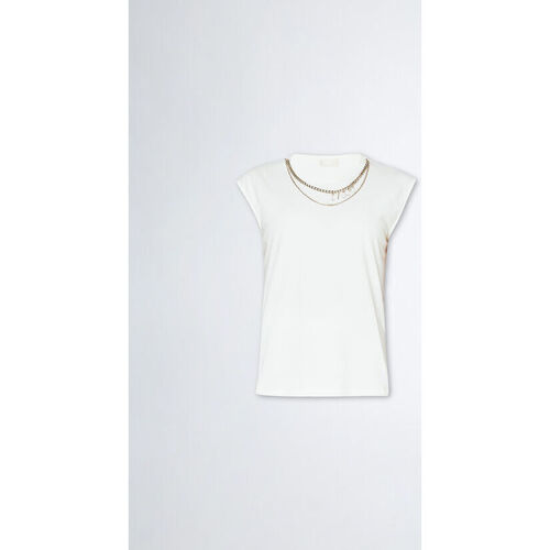 Abbigliamento Donna Top / T-shirt senza maniche Liu Jo  Bianco