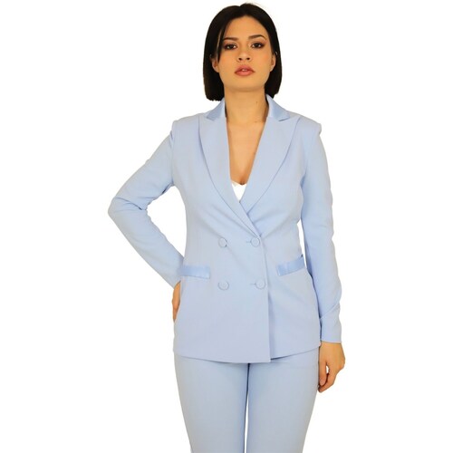 Abbigliamento Donna Giacche / Blazer Zahjr 53539114 Blu