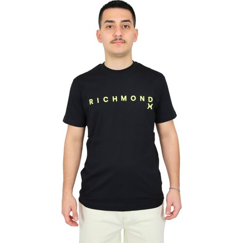 Abbigliamento Uomo T-shirt maniche corte Richmond X UMP24004TS Nero