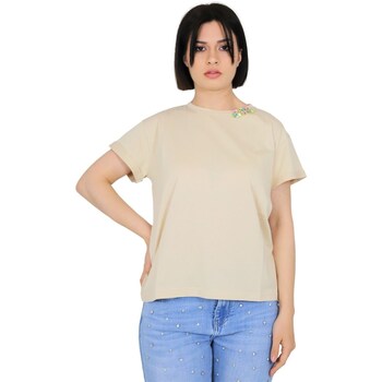 Abbigliamento Donna T-shirt maniche corte Zahjr 53538592 Beige