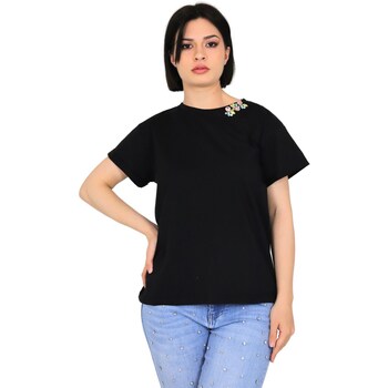 Abbigliamento Donna T-shirt maniche corte Zahjr 53538592 Nero