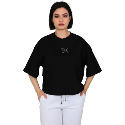 Abbigliamento Donna T-shirt maniche corte Richmond X UWP24117TS Nero