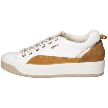 Image of Sneakers basse IgI&CO 5658400 Sneakers Donna Bianco E Cuoio