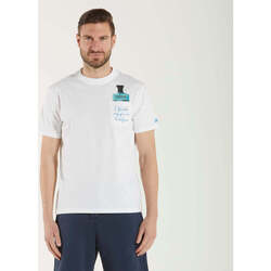 Abbigliamento Uomo T-shirt maniche corte Mc2 Saint Barth t-shirt dry gin Bianco