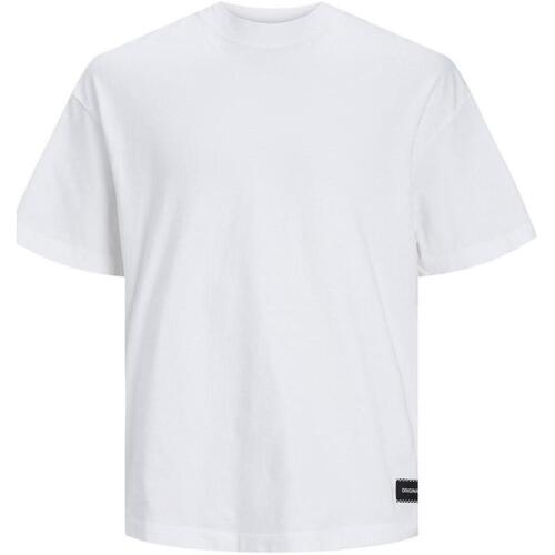 Abbigliamento Uomo T-shirt maniche corte Jack & Jones  Bianco