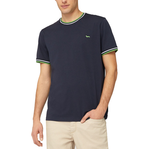 Abbigliamento Uomo T-shirt maniche corte Harmont & Blaine irl188021223-801 Blu