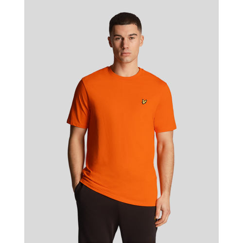 Abbigliamento Uomo T-shirt & Polo Lyle & Scott T-shirt in cotone TS400VOG Arancio