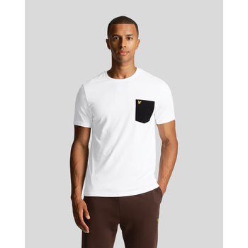 Image of T-shirt Lyle & Scott T-shirt con tasche a contrasto TS831VOG