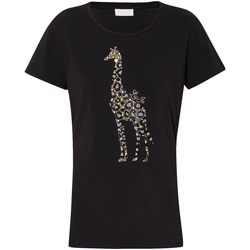 Abbigliamento Donna T-shirt & Polo Liu Jo MA4336 J5003 Nero