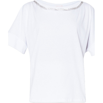 Abbigliamento Donna T-shirt & Polo Liu Jo MA4343 J6308 Bianco