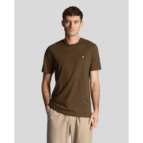 Abbigliamento Uomo T-shirt & Polo Lyle & Scott T-shirt in cotone TS400VOG Marrone