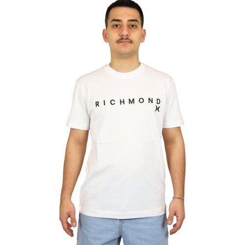 Abbigliamento Uomo T-shirt maniche corte Richmond X UMP24004TS Bianco