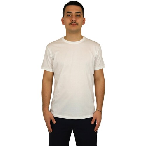 Abbigliamento Uomo T-shirt maniche corte Take Two UKE6100 Bianco