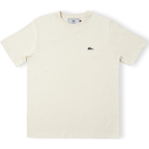 Abbigliamento Uomo T-shirt & Polo Sanjo T-Shirt Patch Classic - Ecru Beige