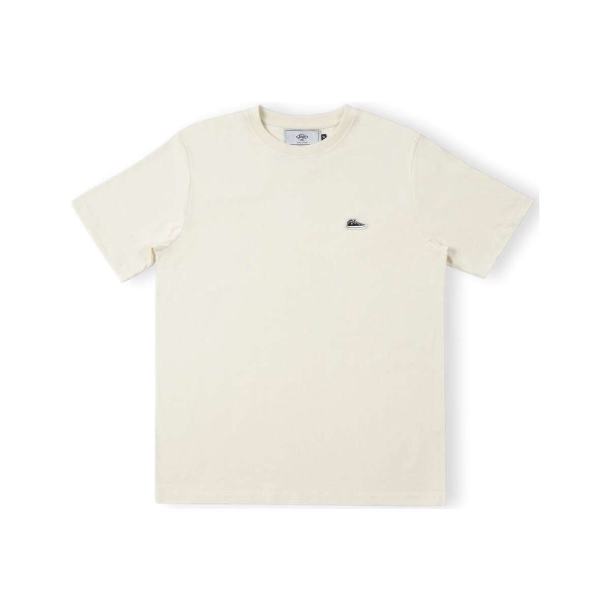 Abbigliamento Uomo T-shirt & Polo Sanjo T-Shirt Patch Classic - Ecru Beige