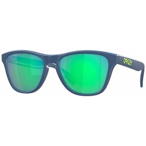 Orologi & Gioielli Unisex bambino Occhiali da sole Oakley OJ9006 FROGSKINS XS Occhiali da sole, Blu/Verde, 53 mm Blu