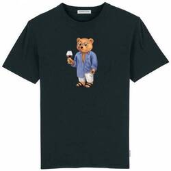 Abbigliamento Uomo T-shirt maniche corte Baron Filou T-shirt uomo  FIL76-TS Nero