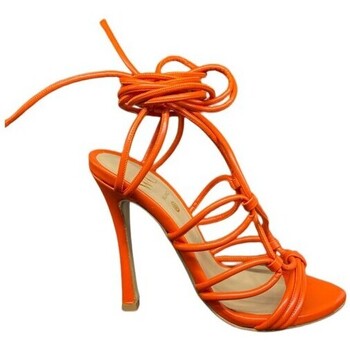 Scarpe Donna Sandali Wo Milano Sandalo con stringhe arancio Arancio
