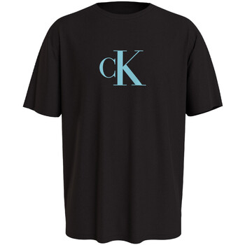 Abbigliamento Uomo T-shirt maniche corte Calvin Klein Jeans KM0KM00971 Nero