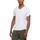 Abbigliamento Uomo T-shirt & Polo Replay T-Shirt Con Scollo A V Bianca Bianco