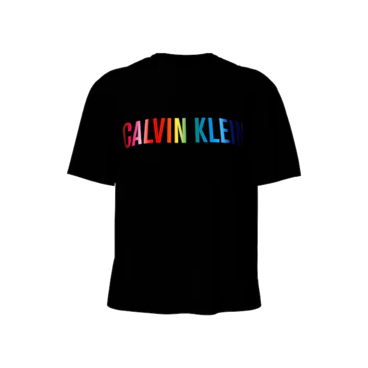 Abbigliamento Donna T-shirt maniche corte Calvin Klein Jeans 00GNS4K187 Nero