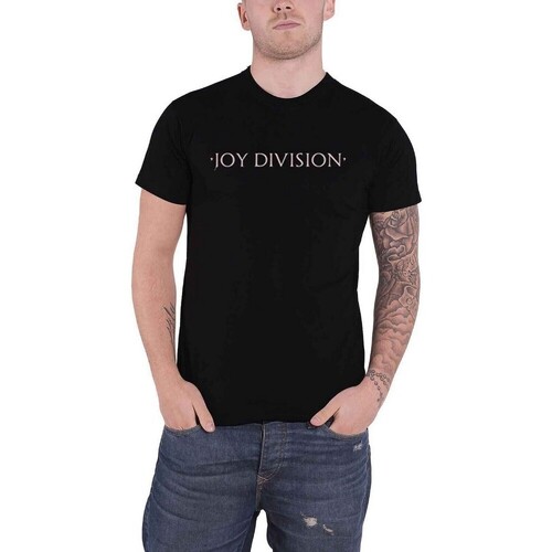 Abbigliamento T-shirts a maniche lunghe Joy Division A Means To An End Nero