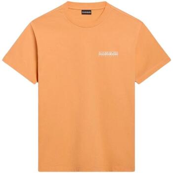 Abbigliamento Donna T-shirt & Polo Napapijri  Arancio