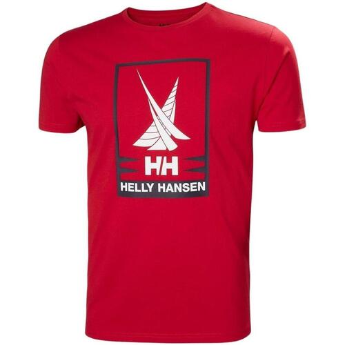 Abbigliamento Uomo T-shirt maniche corte Helly Hansen  Rosso