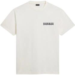 Abbigliamento Uomo T-shirt maniche corte Napapijri  Bianco