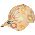 Image of Cappellino New-Era 9FORTY New York Yankees Floral All Over Print Cap