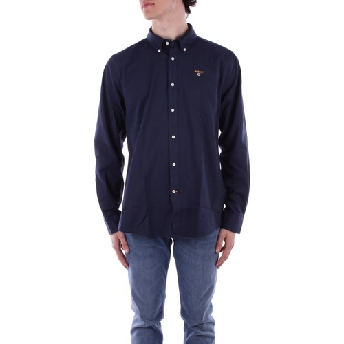 Abbigliamento Uomo Camicie maniche lunghe Barbour MSH5170 Blu