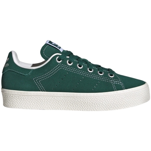 Scarpe Donna Sneakers adidas Originals Stan Smith CS J IE7586 Verde