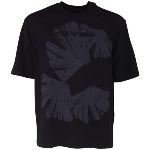 Abbigliamento Uomo T-shirt maniche corte Emporio Armani  Nero