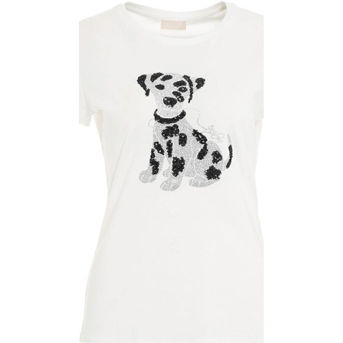Abbigliamento Donna T-shirt maniche corte Liu Jo WA4052 J5003 Bianco