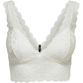 Biancheria Intima Donna  Non imbottito Only ONLCHLOE LACE NOOS 15107599 Bianco