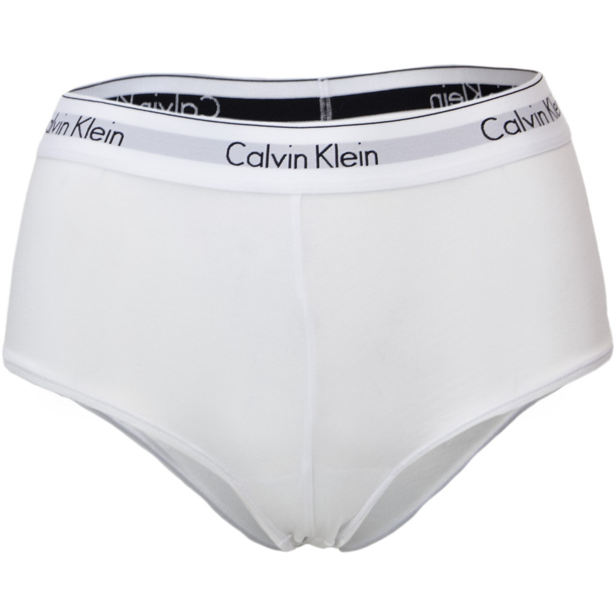 Biancheria Intima Donna Culotte e slip Calvin Klein Jeans Women Boyshort F3788E Bianco