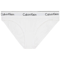 Biancheria Intima Donna Culotte e slip Calvin Klein Jeans BIKINI F3787E Bianco