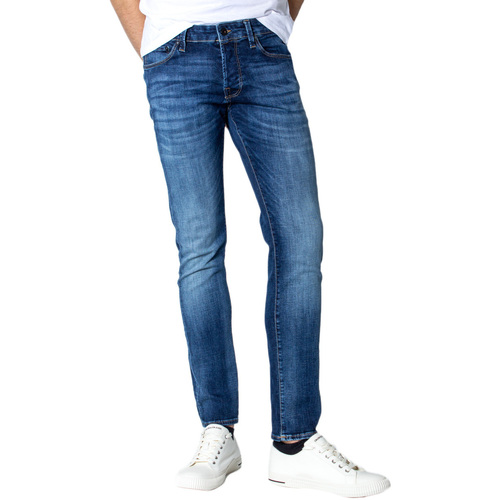 Abbigliamento Uomo Jeans slim Jack & Jones JJIGLENN JJICON JJ 057 50SPS NOOS 12133074 Blu