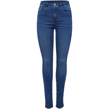 Abbigliamento Donna Jeans skynny Only ONLROYAL LIFE HIGH W.SKINNY PIM504 NOOS 15097919 Blu