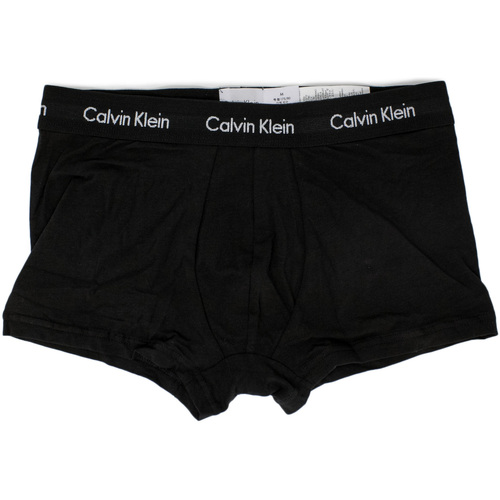 Biancheria Intima Uomo Boxer Calvin Klein Jeans LOW RISE TRUNK 3-PACK U2664G Nero