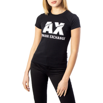 Abbigliamento Donna T-shirt maniche corte EAX 8NYT86 Y8C7Z Nero