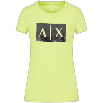 Abbigliamento Donna T-shirt maniche corte EAX 8NYTDL YJ73Z Giallo