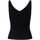 Abbigliamento Donna Top / T-shirt senza maniche Jacqueline De Yong NANNA S/L TOP KNT NOOS 15180497 Nero