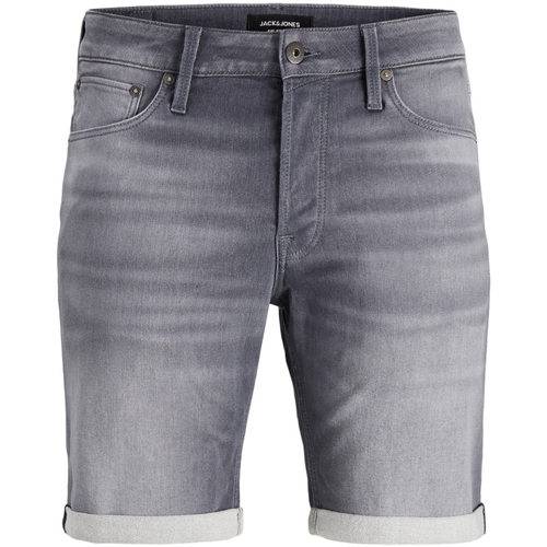 Abbigliamento Uomo Shorts / Bermuda Jack & Jones RICK JJICON SHORTS GE 12166268 Grigio