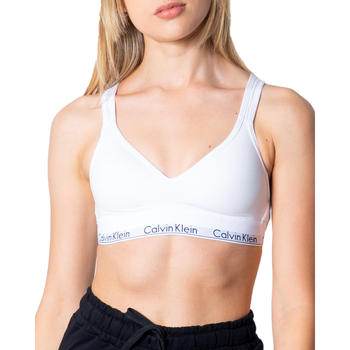 Abbigliamento Donna Reggiseno sportivo Calvin Klein Jeans BRALETTE LIFT QF1654E Bianco
