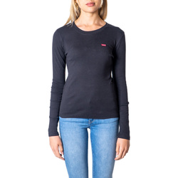 Abbigliamento Donna T-shirts a maniche lunghe Levi's 69555-0014 Nero