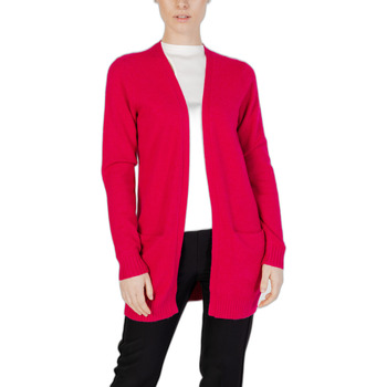 Abbigliamento Donna Gilet / Cardigan Vila 14044041 - VIRIL L/S OPEN COLOR Rosso